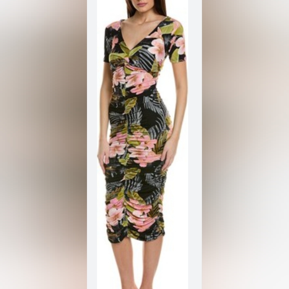 Favorite Daughter THE BAD DECISIONS Hawaiaan Vacay Dress NWT Size L